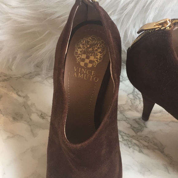 Vince Camuto Suede Booties - Picture 2 of 4
